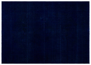 Blue Over Dyed Vintage XLarge Rug 9'12'' x 13'11'' ft 304 x 423 cm