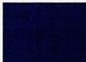 Blue Over Dyed Vintage XLarge Rug 9'2'' x 12'8'' ft 280 x 385 cm