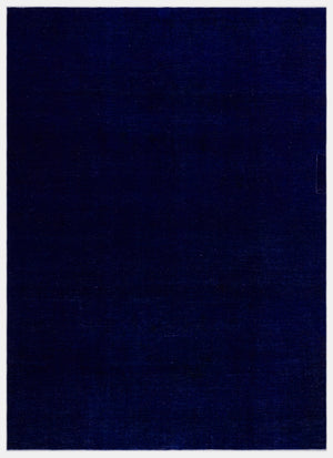 Blue Over Dyed Vintage XLarge Rug 9'2'' x 12'8'' ft 280 x 385 cm