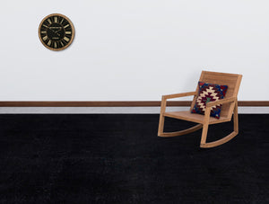 Black Over Dyed Vintage XLarge Rug 9'10'' x 12'6'' ft 300 x 380 cm