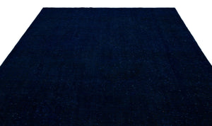 Blue Over Dyed Vintage XLarge Rug 8'0'' x 11'1'' ft 245 x 338 cm