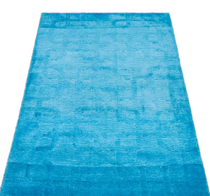 Striped Over Dyed Kilim Rug 2'7'' x 4'10'' ft 80 x 148 cm