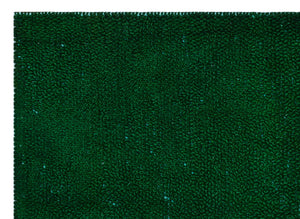 Striped Over Dyed Kilim Rug 4'5'' x 6'1'' ft 134 x 185 cm