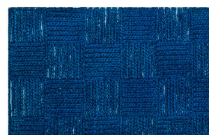 Striped Over Dyed Kilim Rug 4'0'' x 6'4'' ft 122 x 193 cm