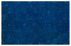 Striped Over Dyed Kilim Rug 4'0'' x 6'4'' ft 122 x 193 cm