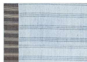 Mixed Over Dyed Kilim Patchwork Unique Rug 5'4'' x 7'7'' ft 163 x 230 cm