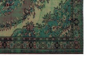 Naturel Over Dyed Vintage Rug 5'10'' x 9'1'' ft 178 x 278 cm