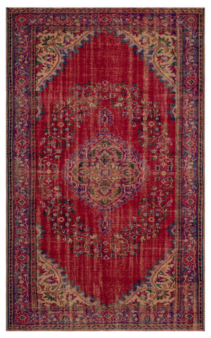 Naturel Over Dyed Vintage Rug 6'0'' x 9'8'' ft 184 x 294 cm