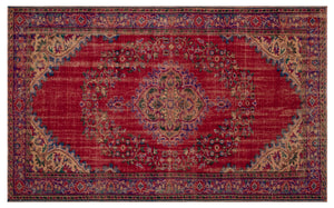 Naturel Over Dyed Vintage Rug 6'0'' x 9'8'' ft 184 x 294 cm
