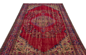 Naturel Over Dyed Vintage Rug 6'0'' x 9'8'' ft 184 x 294 cm