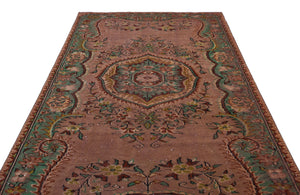 Naturel Over Dyed Vintage Rug 6'1'' x 9'11'' ft 185 x 303 cm