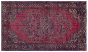 Naturel Over Dyed Vintage Rug 6'2'' x 10'1'' ft 187 x 308 cm