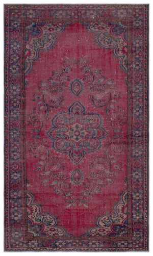 Naturel Over Dyed Vintage Rug 6'2'' x 10'1'' ft 187 x 308 cm