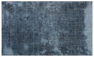 Gray Over Dyed Vintage Rug 5'11'' x 9'10'' ft 180 x 300 cm