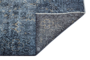 Gray Over Dyed Rug | Plain Rug | Turkish Rug | Hand Weaving Rug | Bedroom Rug | Wool Rug | Vintage Rug | Tumbled Rug | Naturel Rug | Boho Rug I 5'11'' x 9'9'' ft 180 x 297 cm