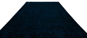 Turquoise Over Dyed Vintage XLarge Rug 9'4'' x 12'0'' ft 285 x 367 cm