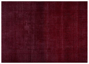 Red Over Dyed Vintage XLarge Rug 9'3'' x 13'0'' ft 281 x 397 cm
