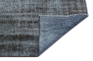 Gray Over Dyed Vintage Rug 5'3'' x 7'12'' ft 159 x 243 cm