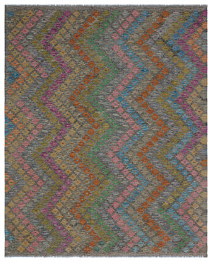 Naturel Over Dyed Kandahar Rug 5'3'' x 6'5'' ft 160 x 196 cm