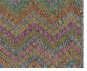 Naturel Over Dyed Kandahar Rug 5'3'' x 6'5'' ft 160 x 196 cm