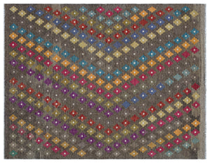 Naturel Over Dyed Kandahar Rug 5'1'' x 6'6'' ft 155 x 197 cm