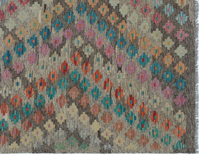 Naturel Over Dyed Kandahar Rug 5'1'' x 6'5'' ft 154 x 195 cm