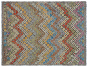 Naturel Over Dyed Kandahar Rug 4'11'' x 6'6'' ft 150 x 198 cm