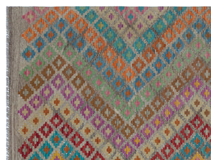 Naturel Over Dyed Kandahar Rug 5'10'' x 7'8'' ft 177 x 233 cm
