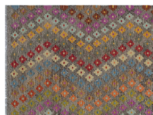 Naturel Over Dyed Kandahar Rug 5'12'' x 7'9'' ft 182 x 237 cm