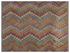 Naturel Over Dyed Kandahar Rug 5'12'' x 7'9'' ft 182 x 237 cm