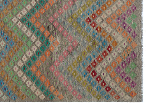 Naturel Over Dyed Kandahar Rug 5'10'' x 8'0'' ft 178 x 244 cm