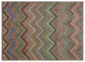 Naturel Over Dyed Kandahar Rug 5'10'' x 8'0'' ft 178 x 244 cm