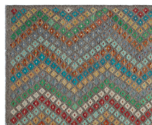 Naturel Over Dyed Kandahar Rug 6'9'' x 7'11'' ft 206 x 241 cm