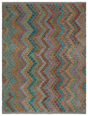 Naturel Over Dyed Kandahar Rug 6'2'' x 8'0'' ft 188 x 244 cm