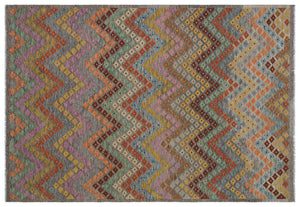 Naturel Over Dyed Kandahar Rug 5'9'' x 8'4'' ft 175 x 254 cm