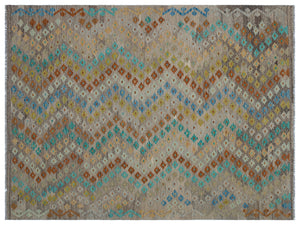 Naturel Over Dyed Kandahar Rug 5'11'' x 8'0'' ft 181 x 244 cm