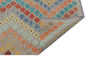 Naturel Over Dyed Kandahar Rug 5'9'' x 7'9'' ft 176 x 237 cm