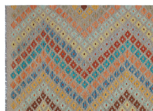 Naturel Over Dyed Kandahar Rug 5'9'' x 7'9'' ft 176 x 237 cm