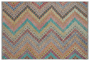 Naturel Over Dyed Kandahar Rug 5'7'' x 8'4'' ft 170 x 255 cm