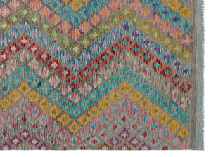 Naturel Over Dyed Kandahar Rug 6'2'' x 7'11'' ft 189 x 241 cm