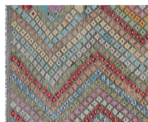 Naturel Over Dyed Kandahar Rug 6'4'' x 7'9'' ft 193 x 235 cm