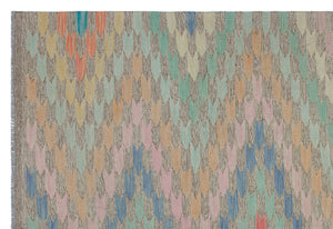 Naturel Over Dyed Kandahar Rug 5'4'' x 7'9'' ft 163 x 237 cm