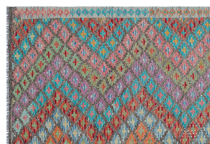 Naturel Over Dyed Kandahar Rug 5'9'' x 8'4'' ft 175 x 255 cm