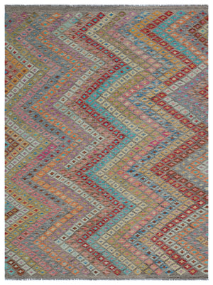 Naturel Over Dyed Kandahar Rug 6'1'' x 7'12'' ft 185 x 243 cm