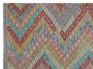 Naturel Over Dyed Kandahar Rug 6'1'' x 7'12'' ft 185 x 243 cm