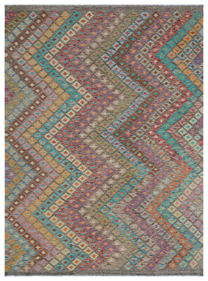 Naturel Over Dyed Kandahar Rug 6'0'' x 8'1'' ft 184 x 247 cm