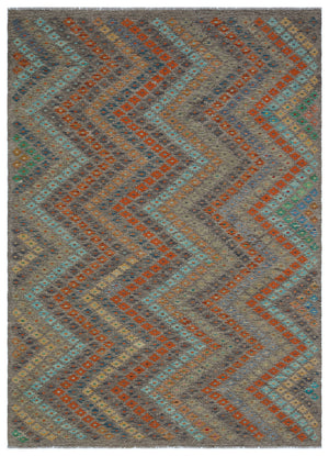 Naturel Over Dyed Kandahar Rug 5'12'' x 8'1'' ft 182 x 246 cm