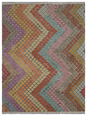 Naturel Over Dyed Kandahar Rug 6'0'' x 7'11'' ft 184 x 242 cm