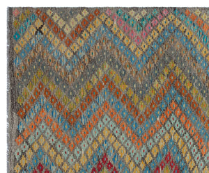 Naturel Over Dyed Kandahar Rug 6'8'' x 8'0'' ft 202 x 245 cm