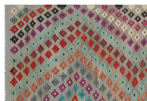 Naturel Over Dyed Kandahar Rug 5'8'' x 8'5'' ft 172 x 256 cm